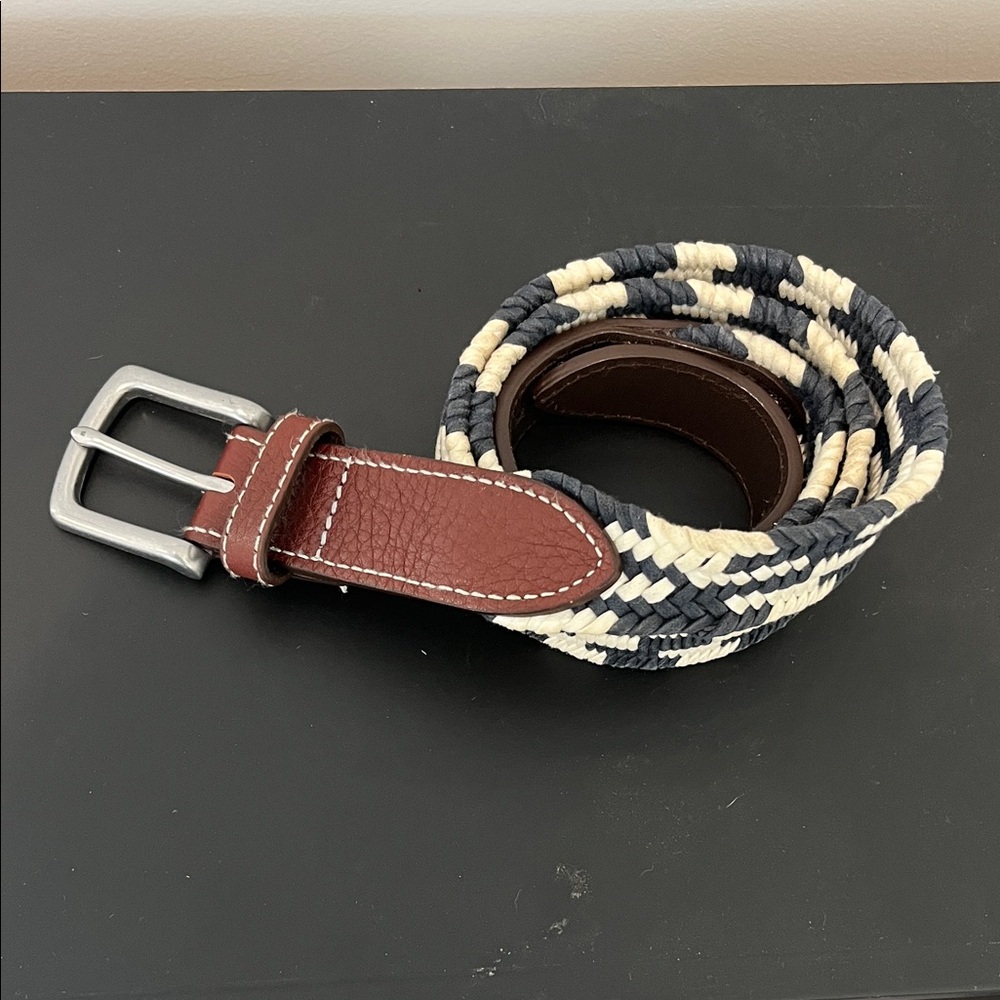 Brooks Brothers Multicolor Braided Belt